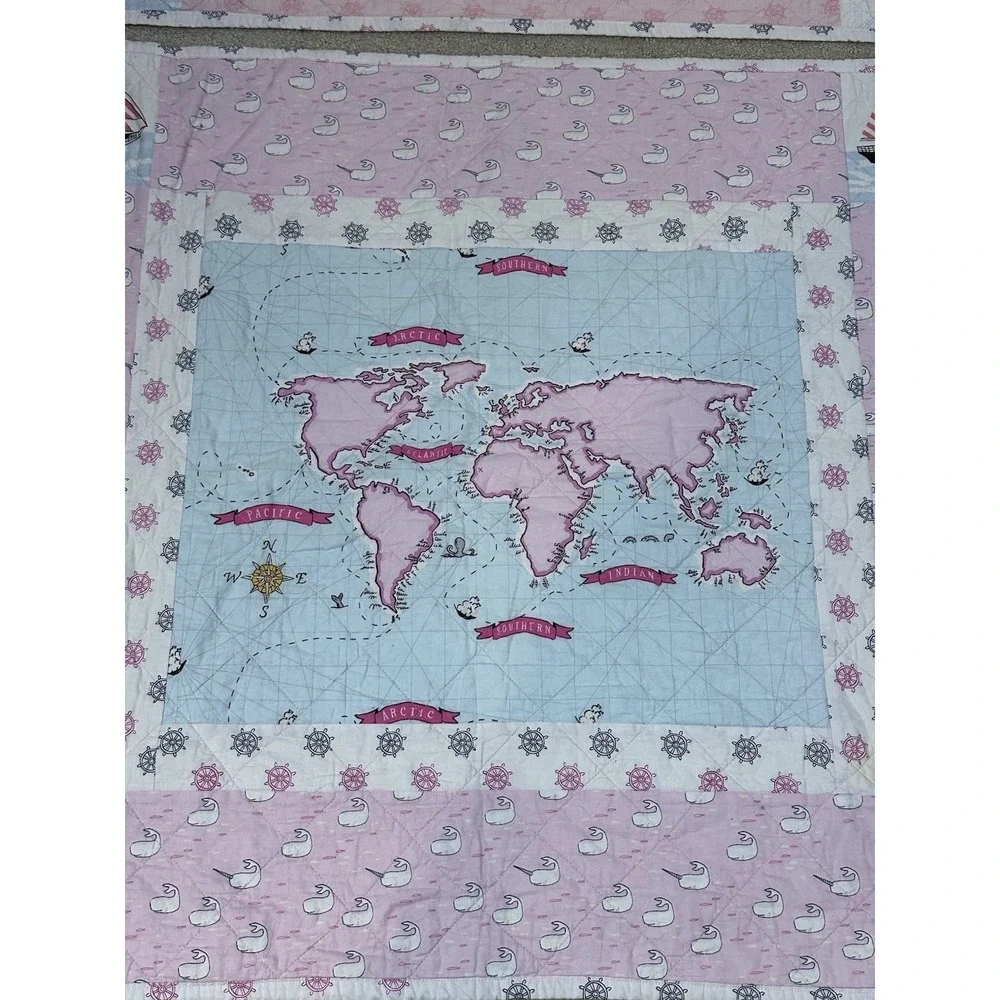 Vintage‎ Mini Quilt Blankets Lot Of 2